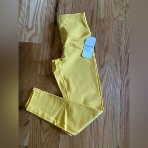 Hustletics Yellow Leggings